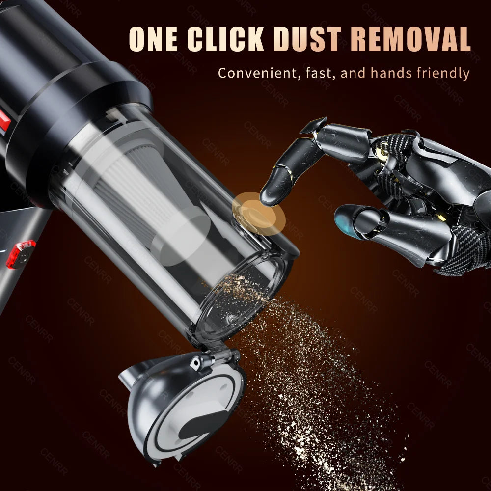 Mini Cordless Car Vacuum & Blower | Portable Cleaning