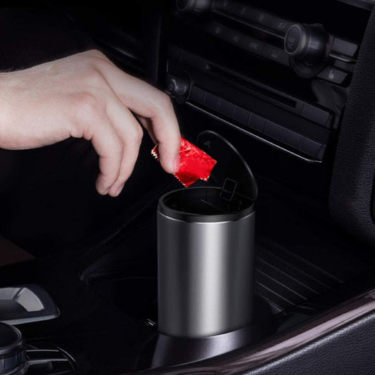 Hanging Auto Garbage Mini Car Trash Bin | Compact & Convenient