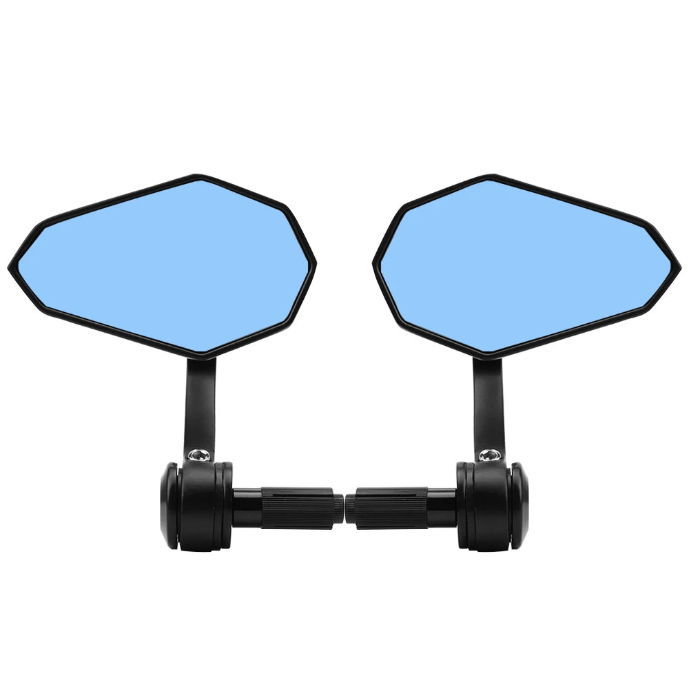 Diamond-Shaped 22mm Motorcycle Rearview Mirror