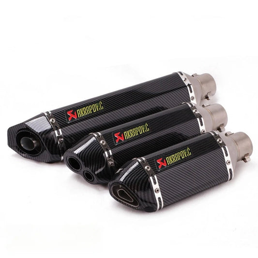 Small Hexagonal Exhaust Pipe | Durable Motorcycle Part