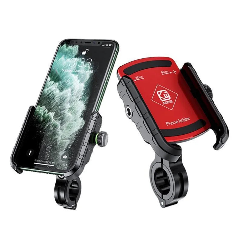 Aluminum Motorcycle Phone Holder | Sturdy & Adjustable